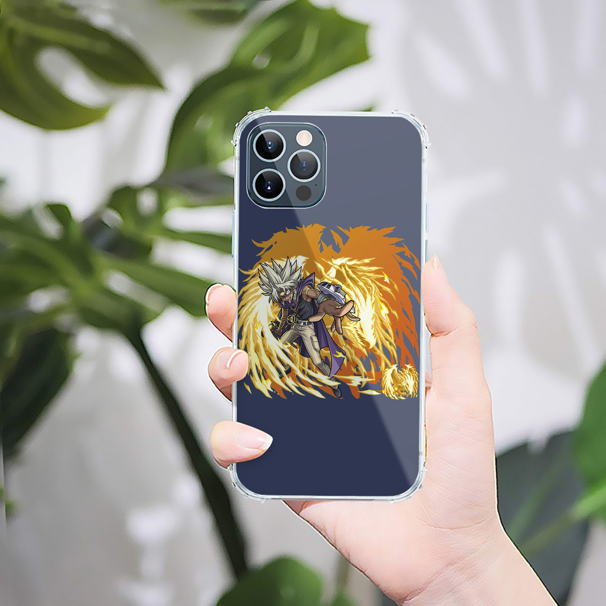 （画像用） 遊☆戯☆王 Yu-Gi-Oh! 【iPhone 12シリーズ対応】透明スマホケース（クリアソフトケース）